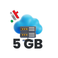 Hosting con 5 GB di spazio + dominio .it